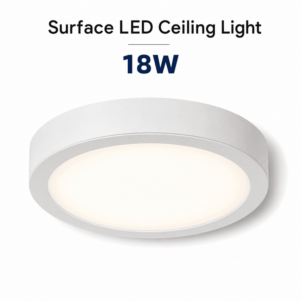 Surface LED Ceiling Light 18W