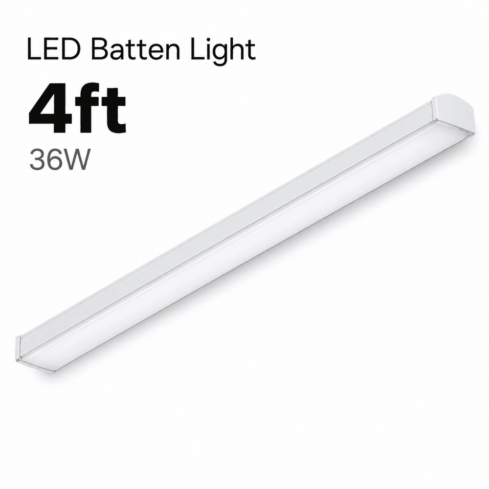LED Batten Light 4ft 36W
