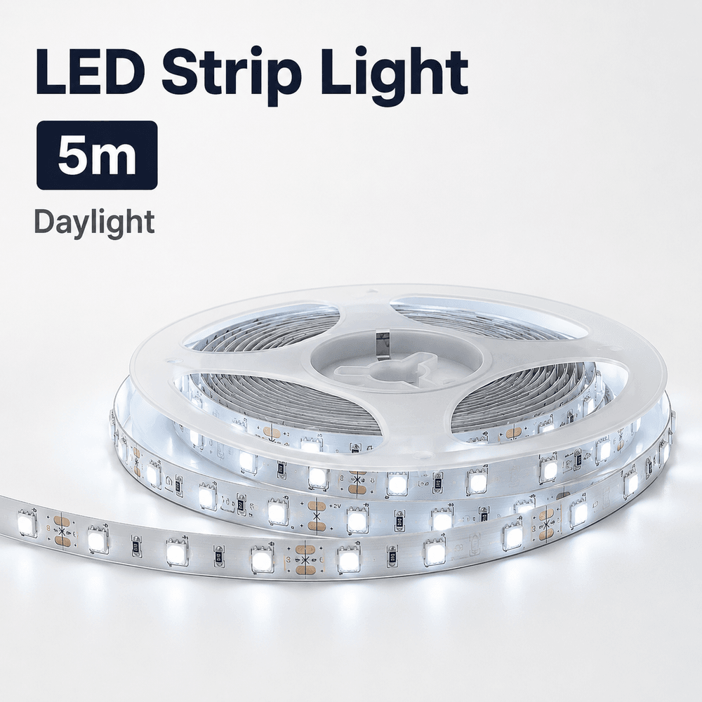 LED Strip Light 5m Daylight