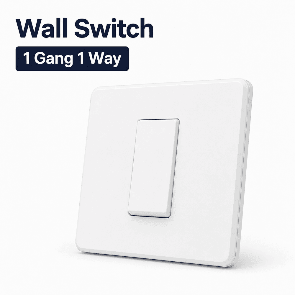 1 Gang 1 Way Wall Switch