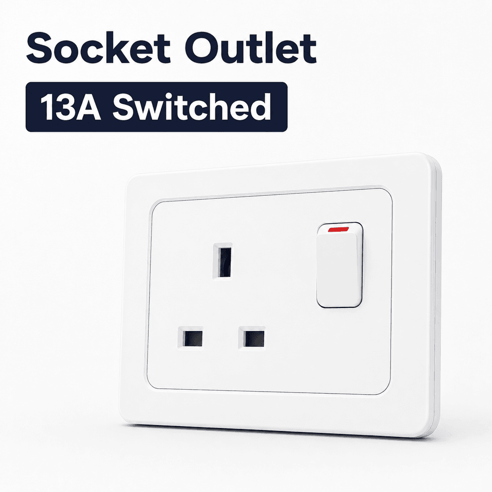 13A Switched Socket Outlet